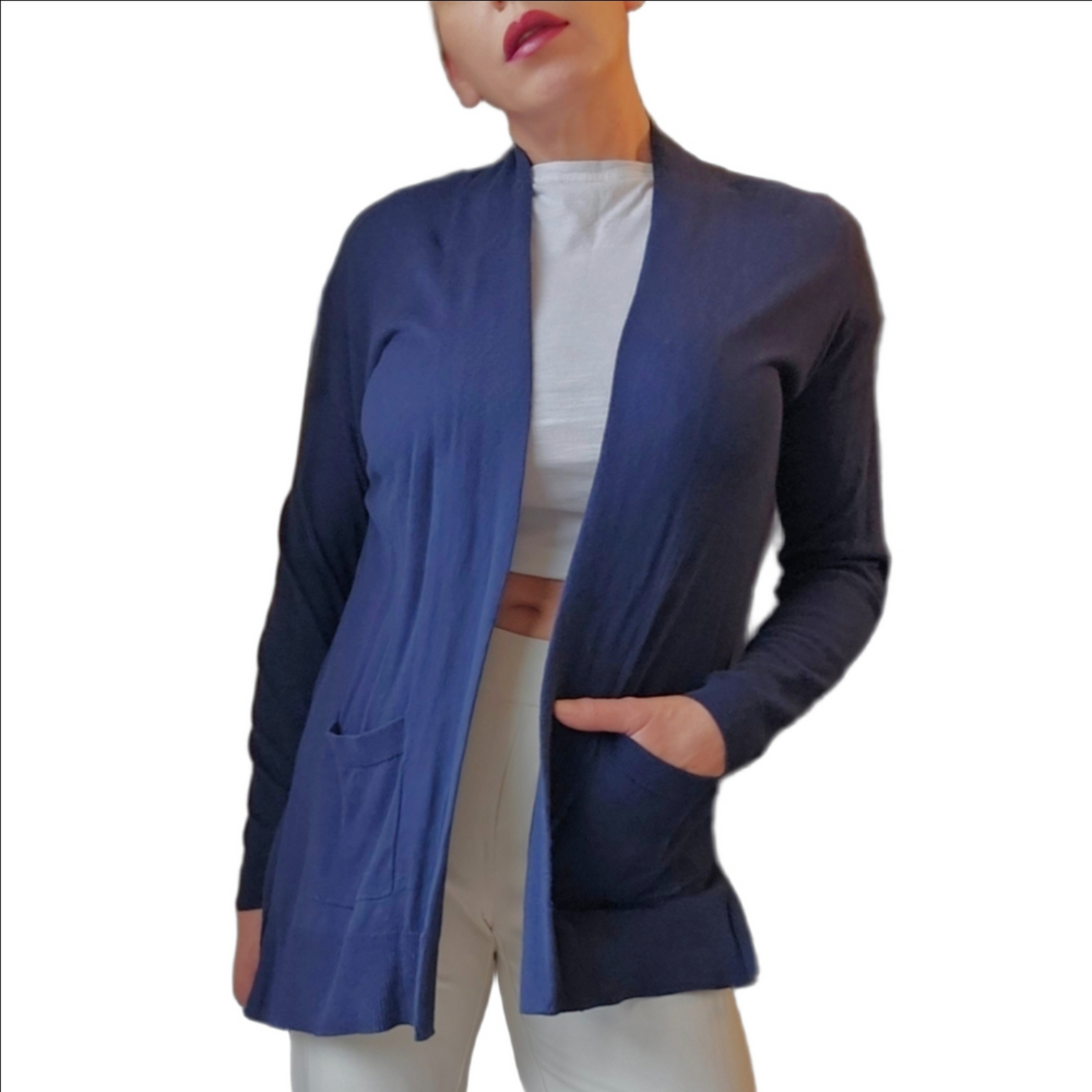 Women's Chaps Cotton Open Cardigan